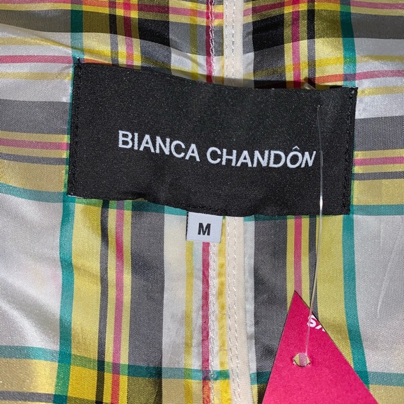 NWT auth BIANCA CHANDON size MED scuba neck ANORAK - Picture 2 of 9